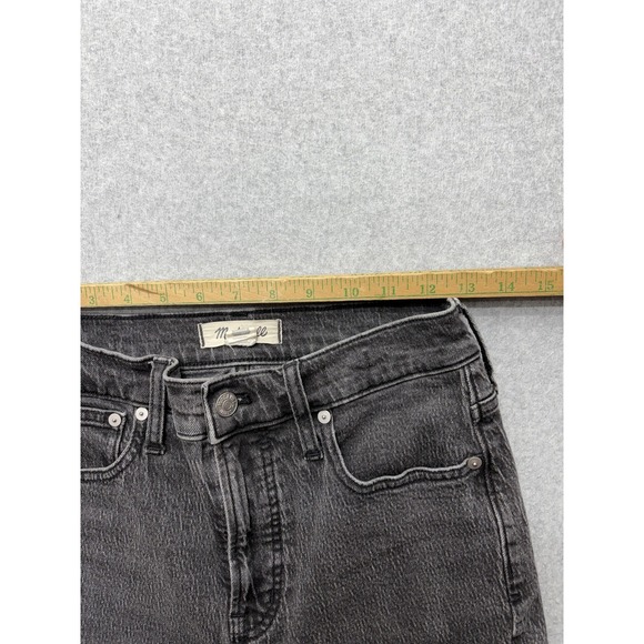 Madewell The Perfect Vintage Jean Womens 26 Gray High Rise Mom Denim Stretch - Picture 5 of 11